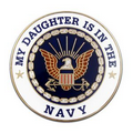 Military - U.S. Navy Daughter Lapel Pin